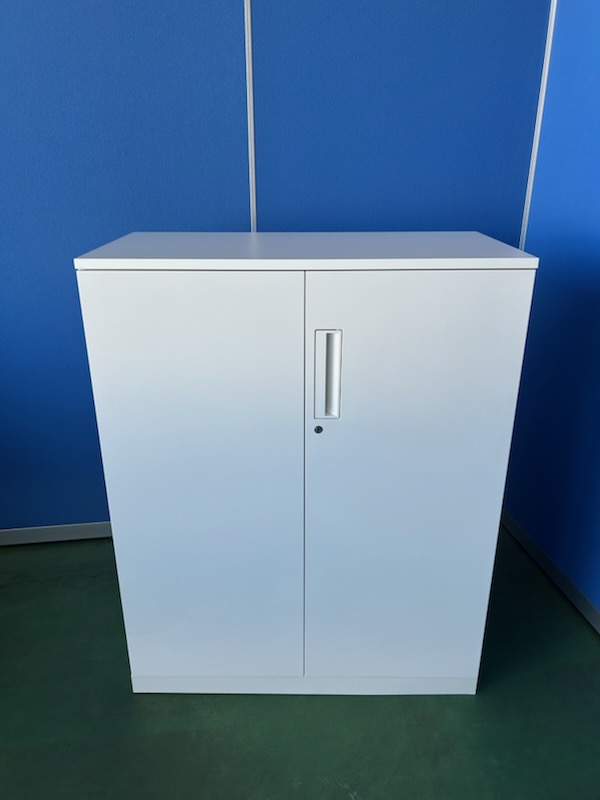 コクヨ　エディア　ホワイト　H1130　両開き書庫　オフィスキャビネット