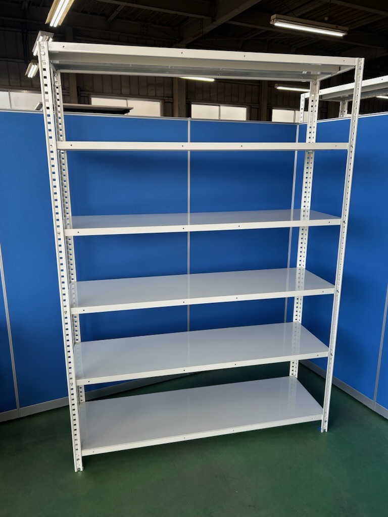 オカムラ　63型スチール棚　W1500×D450×H2100［453］