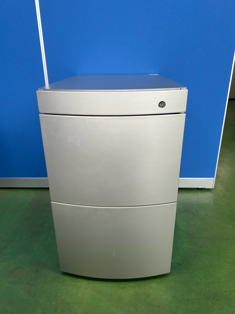 イトーキ　インフューズ　シルバー　3段ワゴン